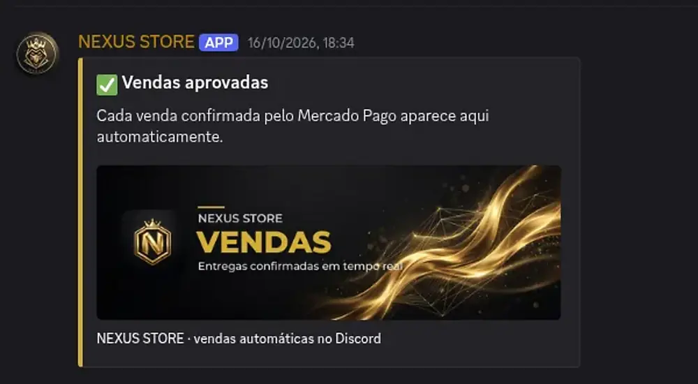 Mensagens de vendas aprovadas pelo bot